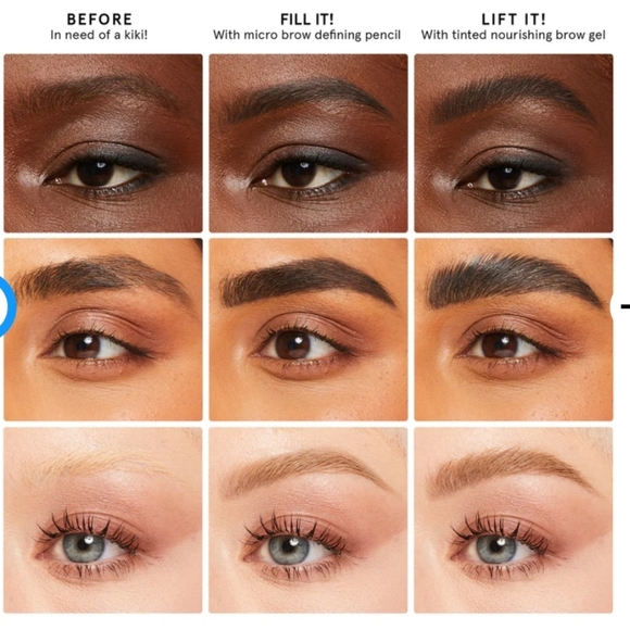 One/Size By Patrick Starrr Browkiki Brow Defining Pencil Dark Brown - Picture 4 of 6